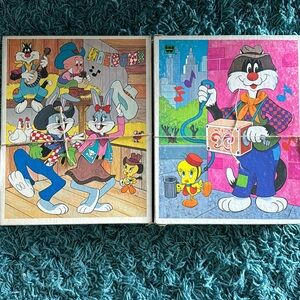 Vintage looney tunes puzzles